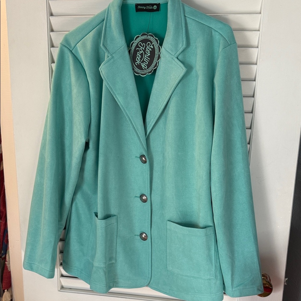Elegant Teal Blazer by Disney